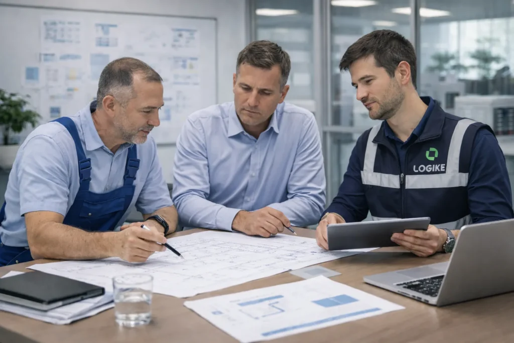 spotkanie z klientem logike